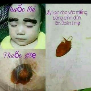Cai sữa mẹo cho bé