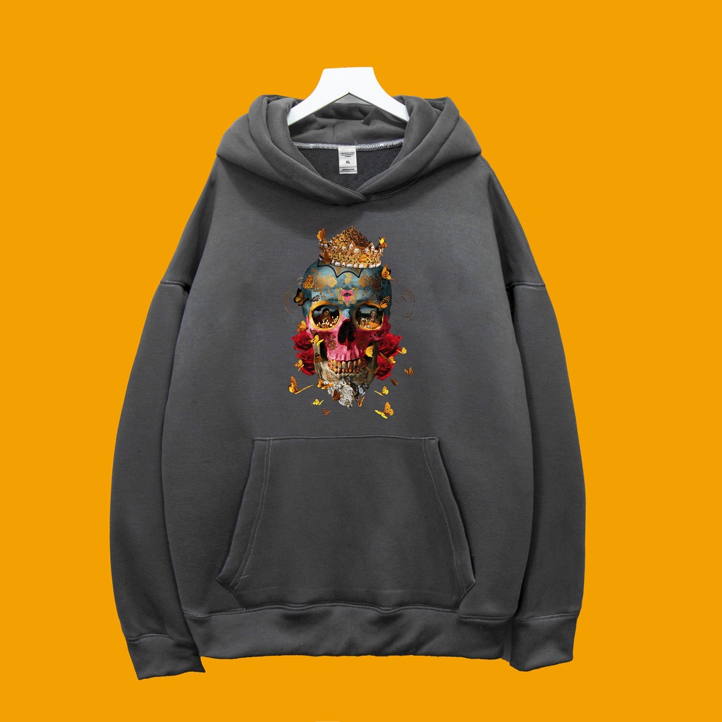 Áo Nỉ Hoodie ĐẦU LÂU 6 Dogo Store , áo hoodie nam nữ nỉ bông cotton