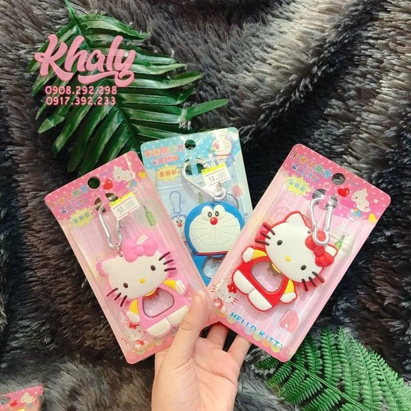 Đồ khui nắp chai nước ngọt , nắp bia hoặc móc khóa hình Hello Kitty siêu dễ thương - DKHUINAP