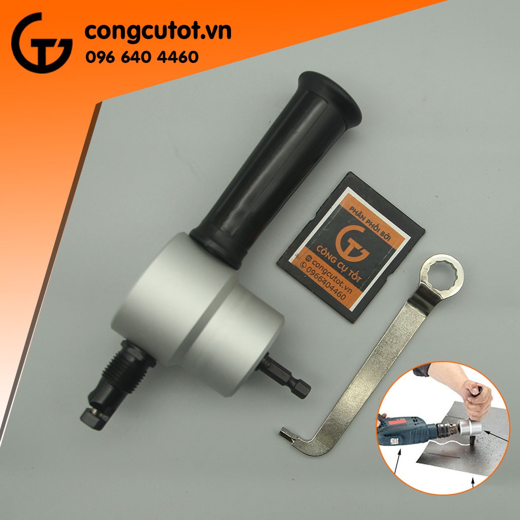 Đầu cắt tôn bằng máy khoan vỉ nhựa loại 160A
