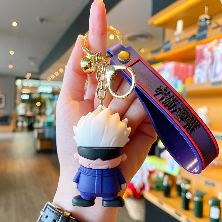 Móc Chìa Khóa Bằng Pvc Hình Nhân Vật Anime Jujutsu Kaisen