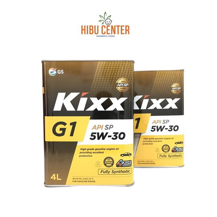 ( Mới 2021 ) Dầu Nhớt KIXX G1 SP 5W-30 | 10W-40 4 Lít Hàng Chính Hãng