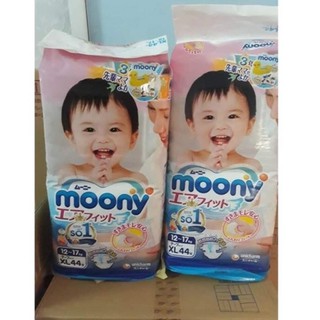 Bỉm/Tã dán Moony XL44 miếng cao cấp