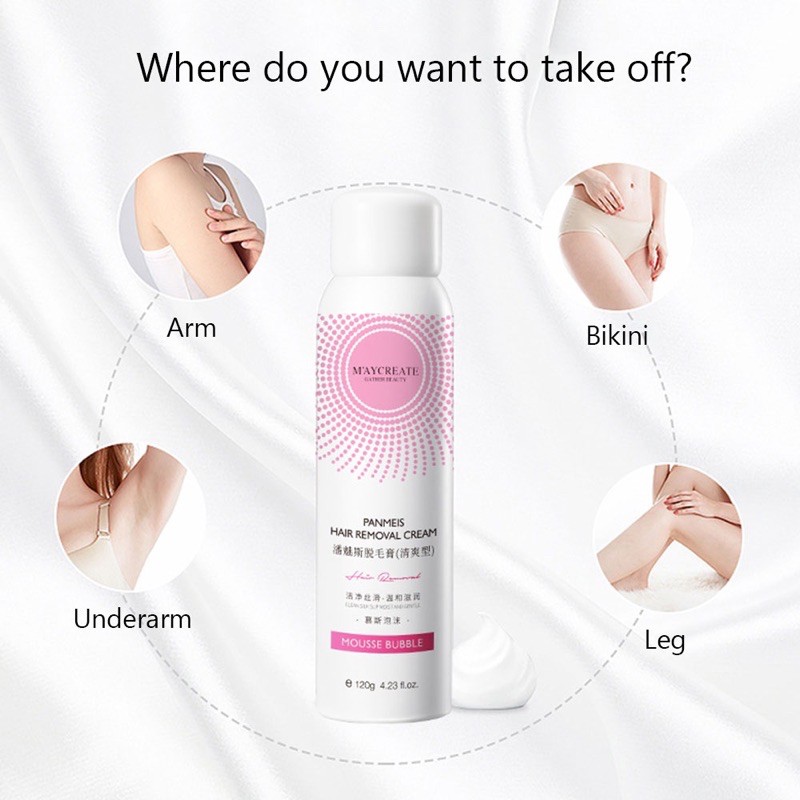 CHÍNH HÃNG — Xịt Tẩy Lông Toàn Thân MAYCREATE Cao Cấp, Xịt Tẩy Lông Vùng Bikini | BigBuy360 - bigbuy360.vn