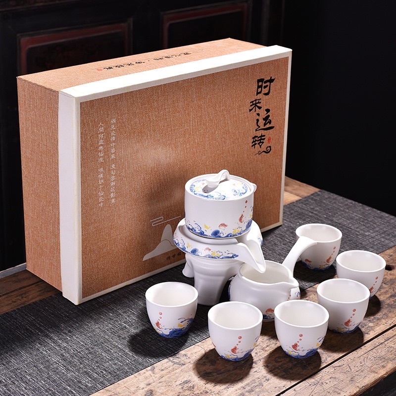 Ấm Pha Trà Đạo Hoài Cổ Gốm Sứ Cao Cấp