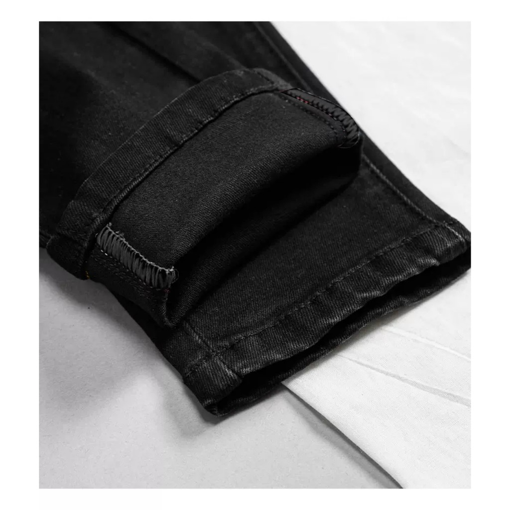 [ CỨNG CỎI ] QUẦN SKINNY JEAN GIÃN DÀI NỮ LƯNG CAO LAI CUỐN MÀU XANH, XÁM, ĐEN TUNG BAY TRONG GIÓ CAO CẤP UTI JEANS