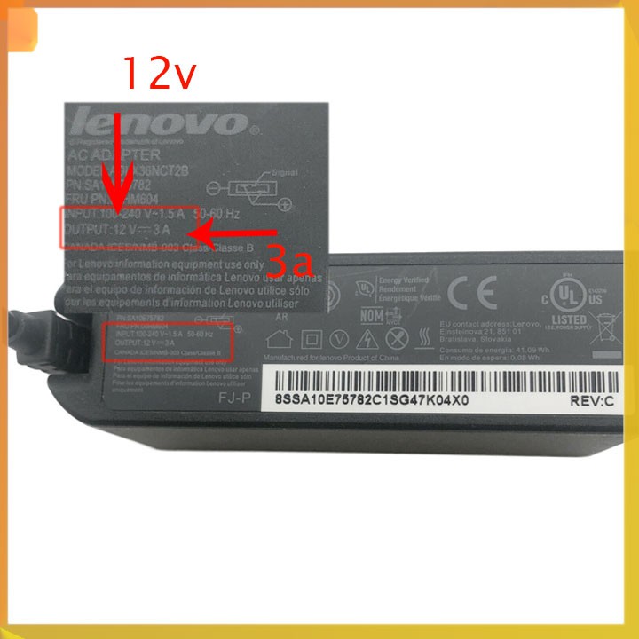 Sạc pin laptop Lenovo ThinkPad 10 Helix 20CG 20CH