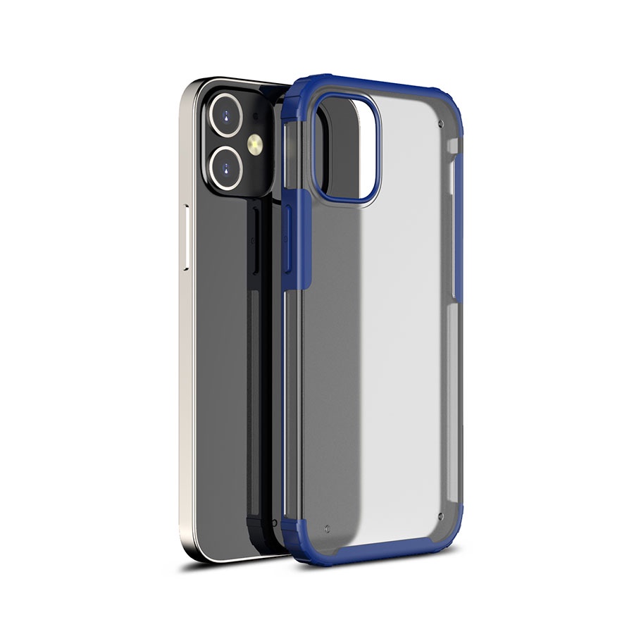 Ốp lưng nhám chống vân tay JINYA ARMOR CLEAR dành cho iPhone 12 Promax/ 12 Pro/ 12_ Hàng Chính Hãng