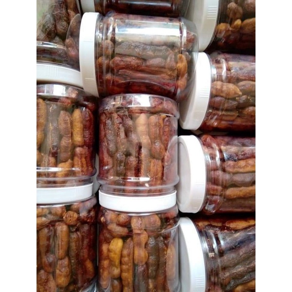 Combo 2 hủ( 1kg )me lào muối ớt tôm
