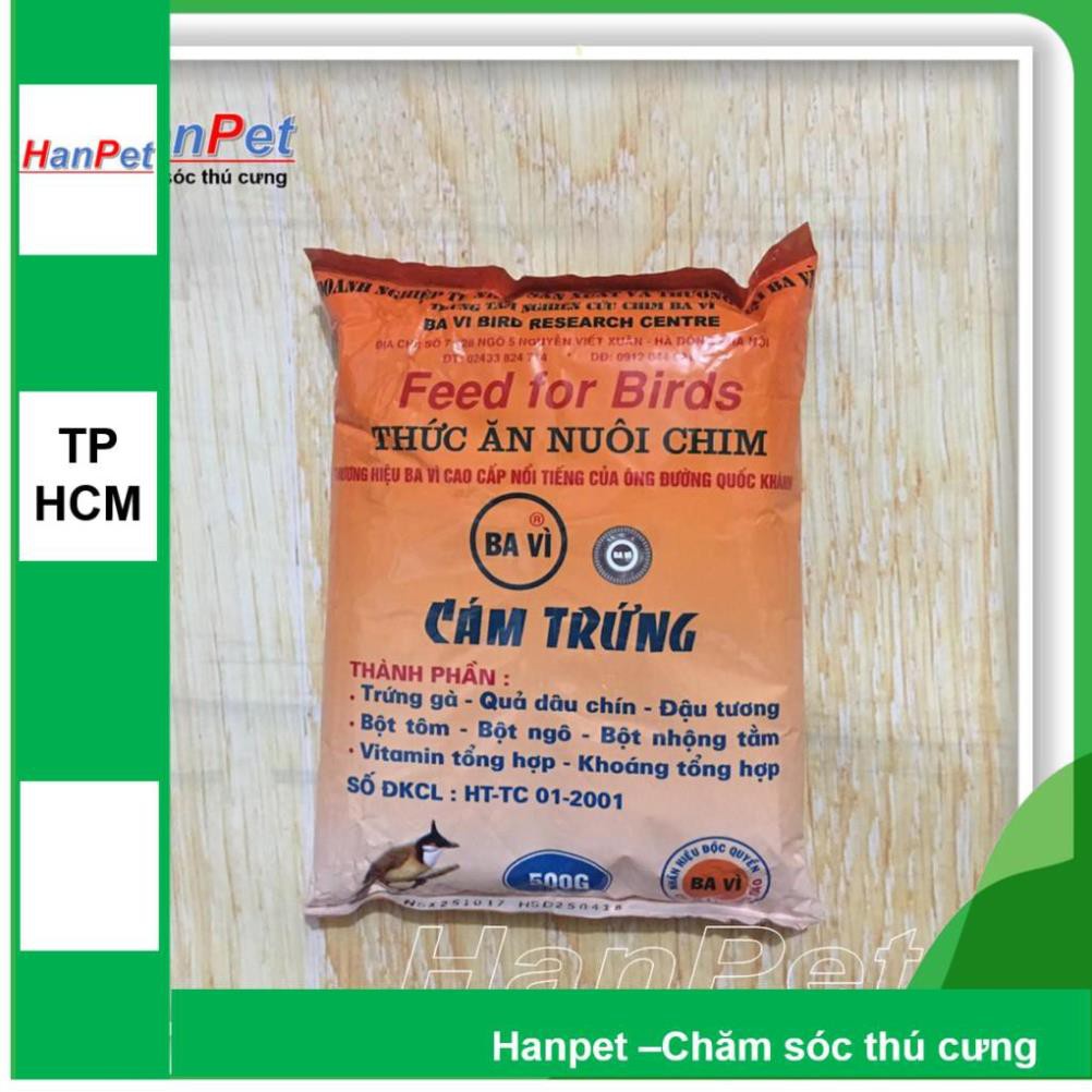 1 gói cám chim Ba vì Thức ăn cho chim(Cám trứng BAVI- 500gr) (- 214)