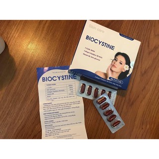 BIOCYSTINE HỖ TRỢ GIẢM MỤN ĐẸP DA TÓC