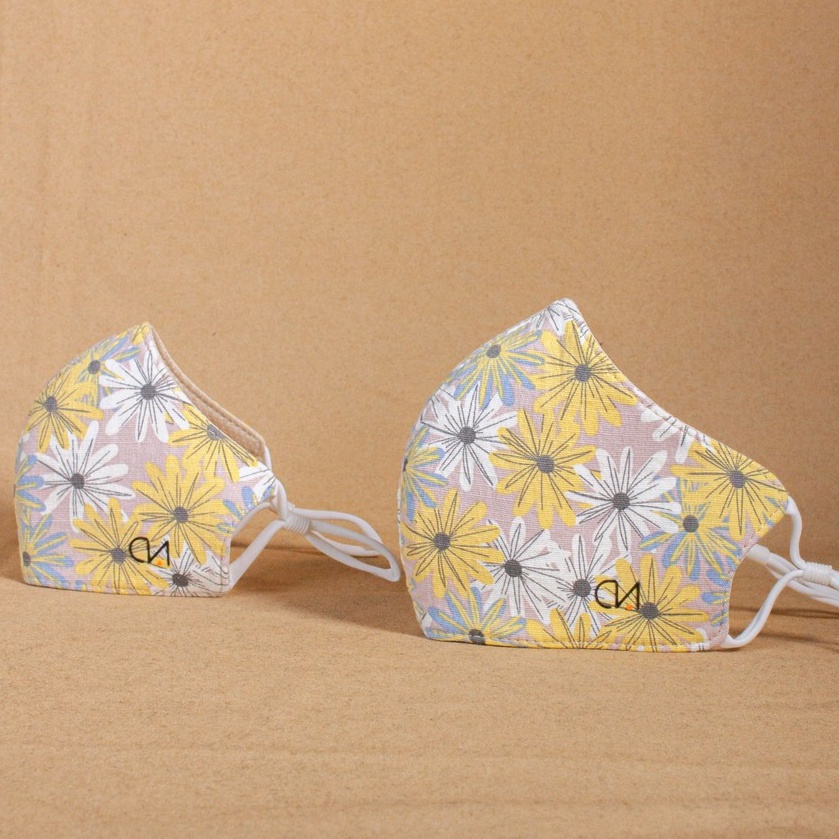 Khẩu Trang Hoa Dã Quỳ Plus Duy Ngọc Cao Cấp - BST "CẢM HỨNG MÙA XUÂN" (0062)