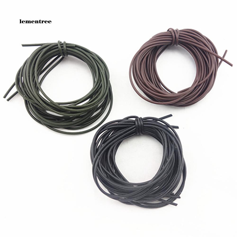 3 Bó ống silicone 1m dùng nối dây câu cá và lưỡi câu