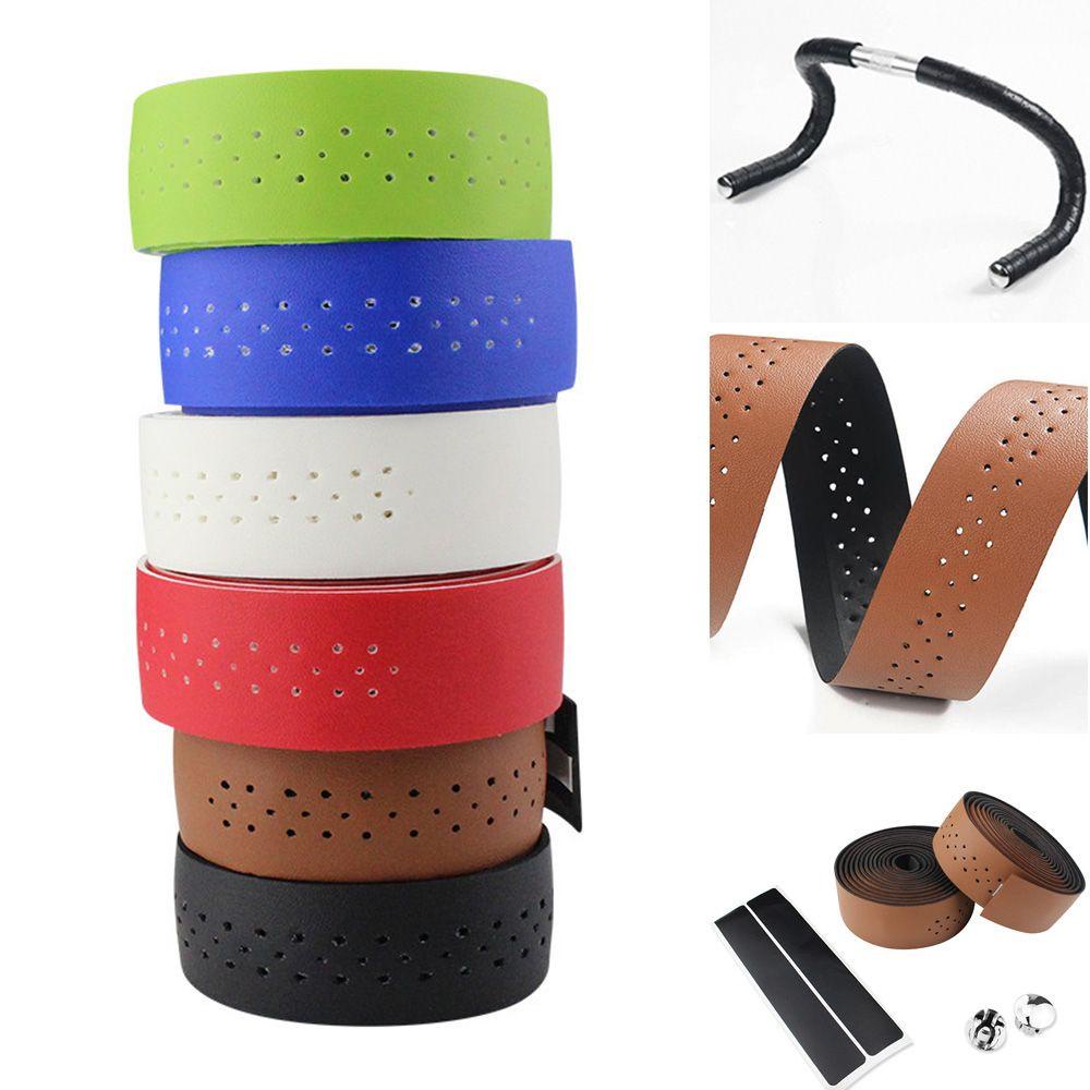 LAY 1 Cặp Băng Quấn Tay Lái Xe Đạp Bằng Da PU Chống Nước