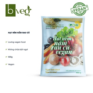 Hạt nêm nấm rau củ thuần chay Loving [vegan seasoning] Không bột ngọt(MSG) Không siêu ngọt(I+G)