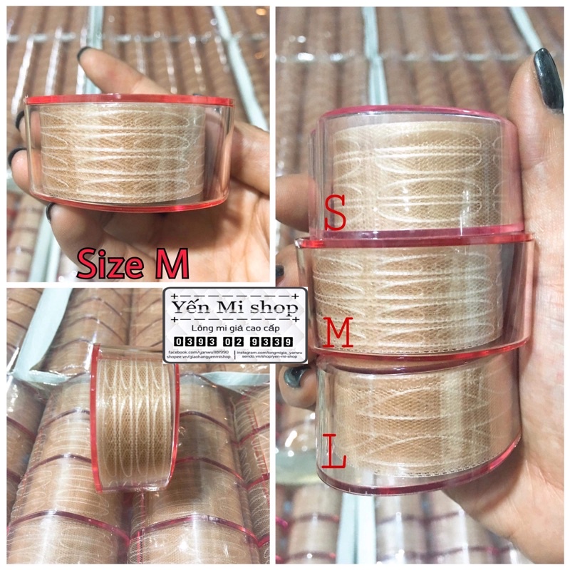 🆘KÍCH MÍ CUỘN size M 400 miếng = 200 đôi KMC-M (tặng nhíp gắp)