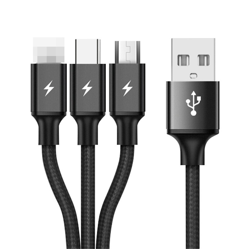 Dây Cáp Sạc 3 Trong 1 Loại C Micro Usb Dành Cho Iphone 2023New