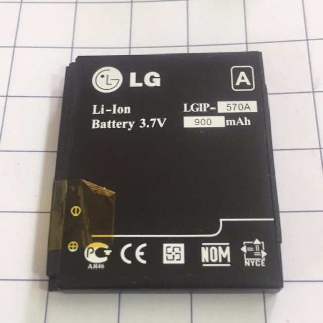 Pin LG KP500/ LGIP-570A