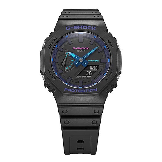 Đồng Hồ Casio Nam Dây Nhựa GSHOCK GA-2100VB-1ADR Chính Hãng