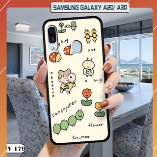 Ốp nhám viền dẻo cho điện thoại Samsung Galaxy A20/ A30