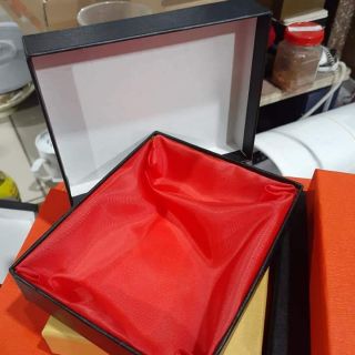 Hộp ví nam ngắn lót vải