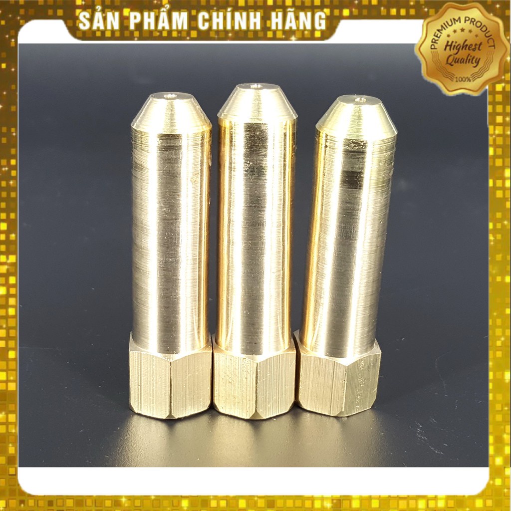 ĐẦU BÉC RỬA XE THAU( DÀI) 62MM HÀNG CAO CẤP