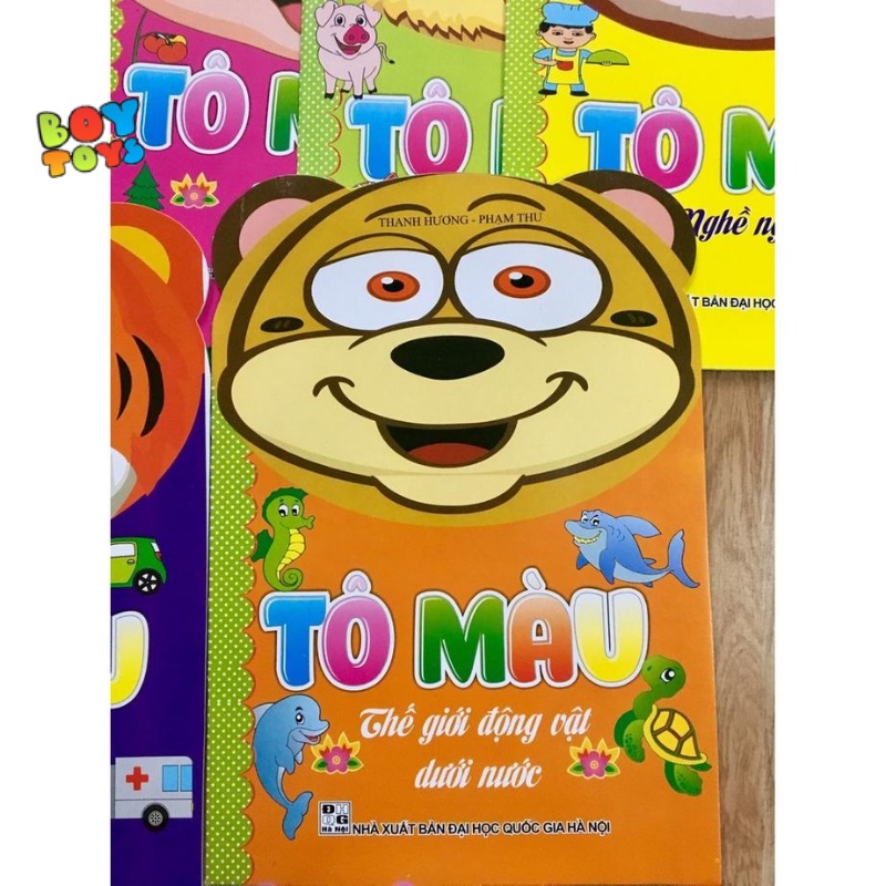 Set 8 đồ chơi tô màu cho bé thỏa sức sáng tạo