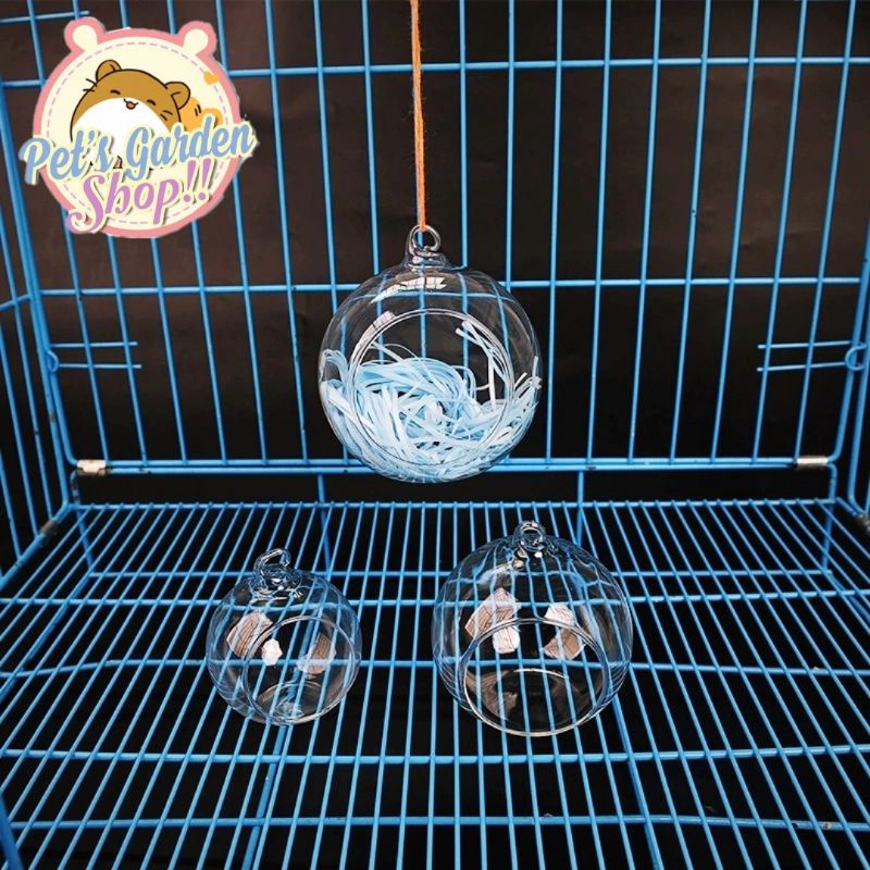 Nhà ngủ quả cầu thủy tinh cho hamster