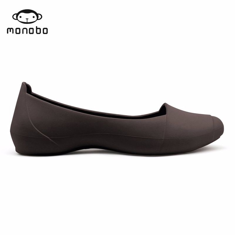 Giày nữ nhựa đúc Thái Lan siêu nhẹ MONOBO - WINTER 2 - NÂU