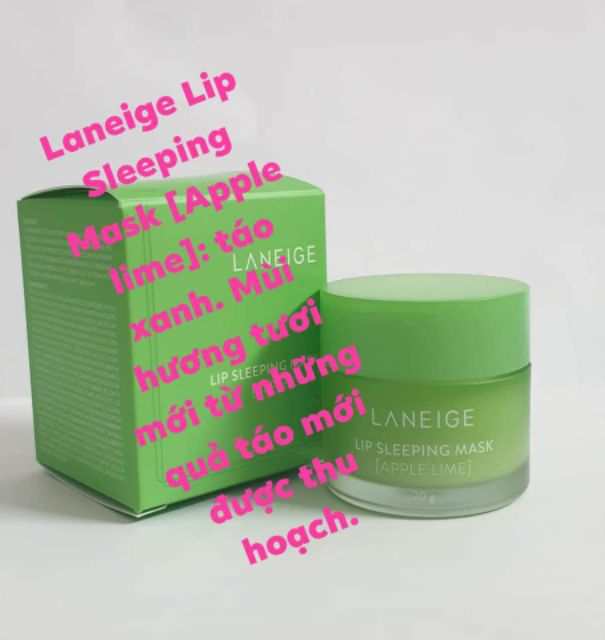 MẶT NẠ DƯỠNG Ủ MÔI LANEIGE LIP SLEEPING MASK