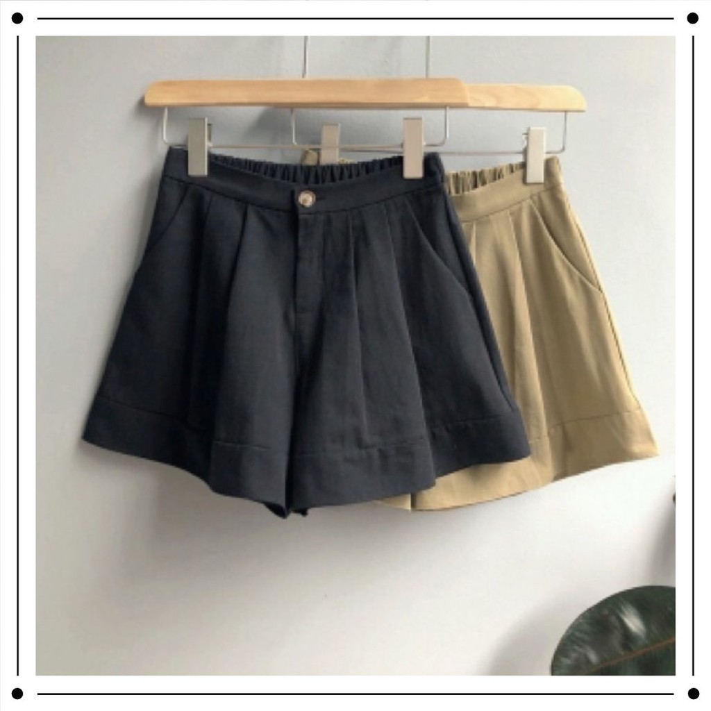 Quần short nữ , Quần đùi nữ [Video+ ảnh thật] vải đũi có bigsize 40-80kg,lưng chun, ống rộng thoải mái , form rất đẹp❤️ | BigBuy360 - bigbuy360.vn