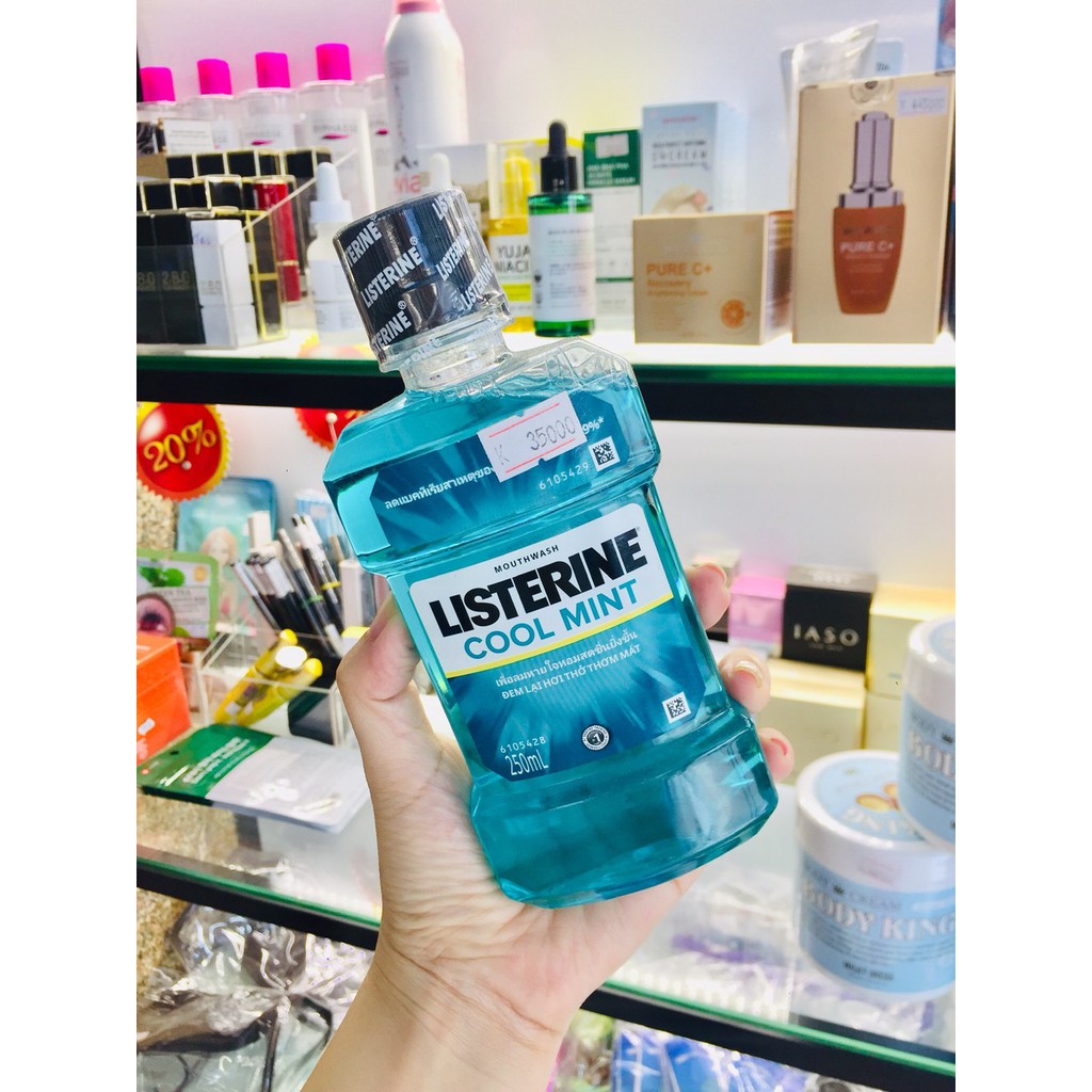 NƯỚC SÚC MIỆNG LISTERINE THÁI LAN 750ML/250ML/100ML