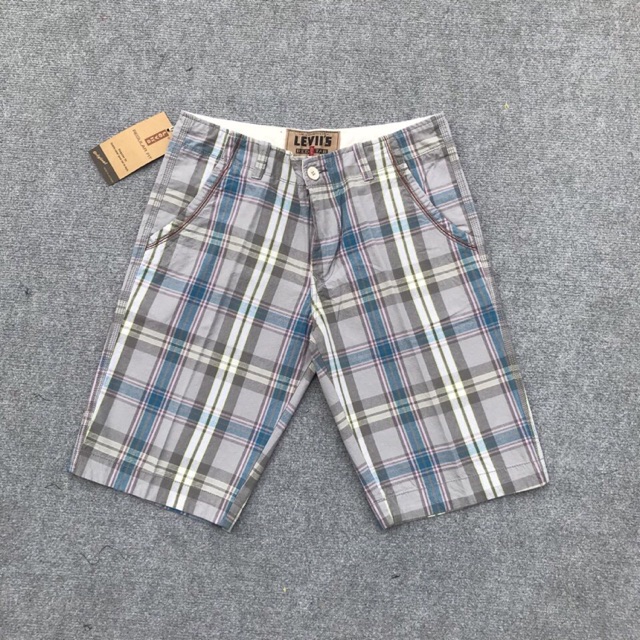 Quần sọc nam kaki lửng