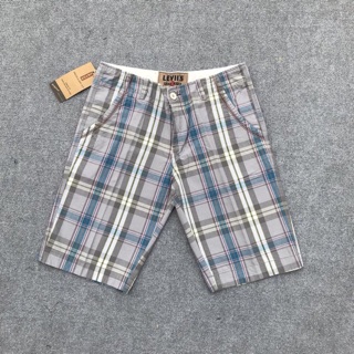Quần sọc nam kaki lửng