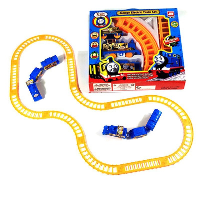 xe lửa Thomas / người nhện spider man/ công chúa elsa / xe lửa vàng chạy pin (không kèm pin)