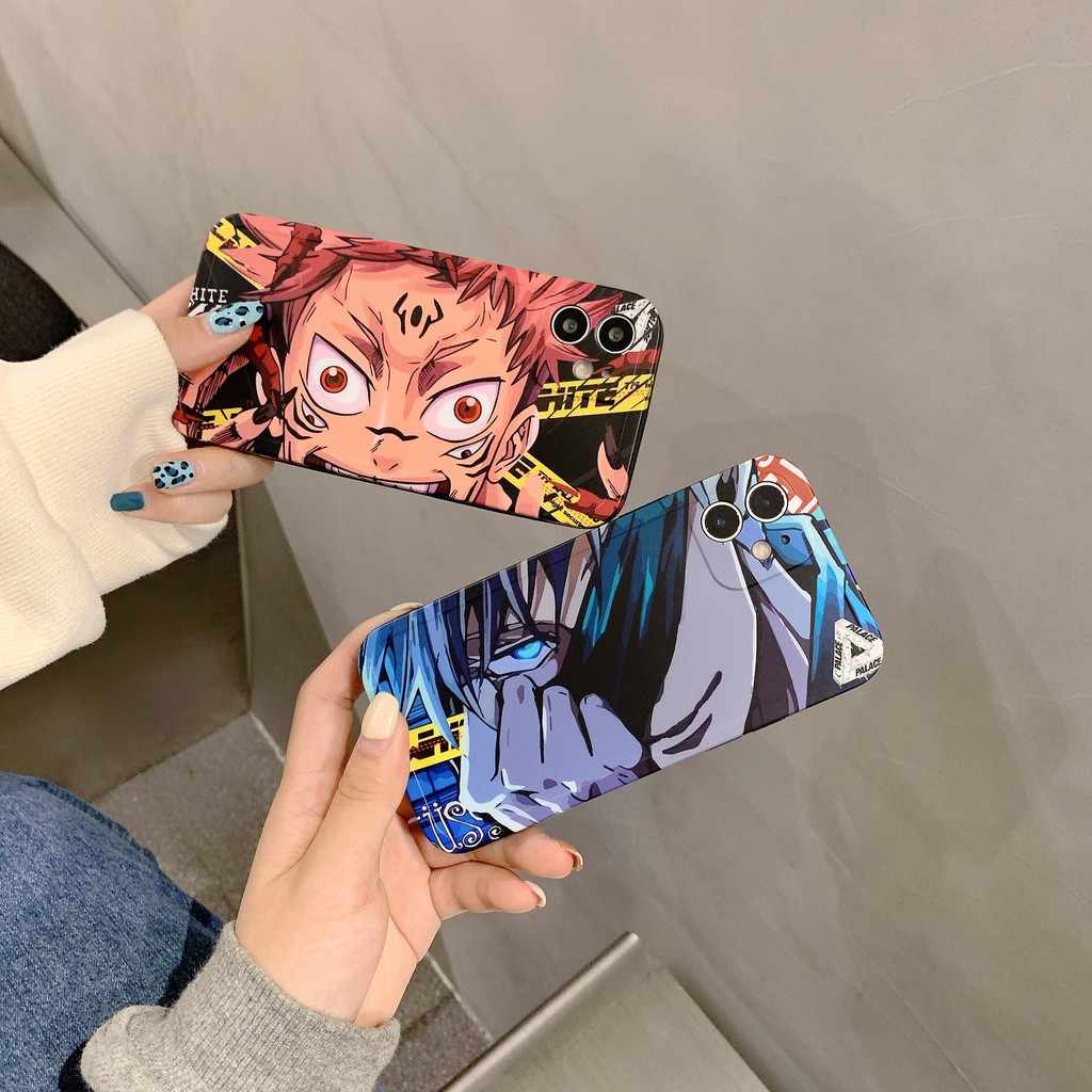 Ốp Lưng In Hình Anime jujutsu kaisen Cho Iphone 12 12pro 11 11pro Xs Max Xr 7 / 8 7plus / 8plus