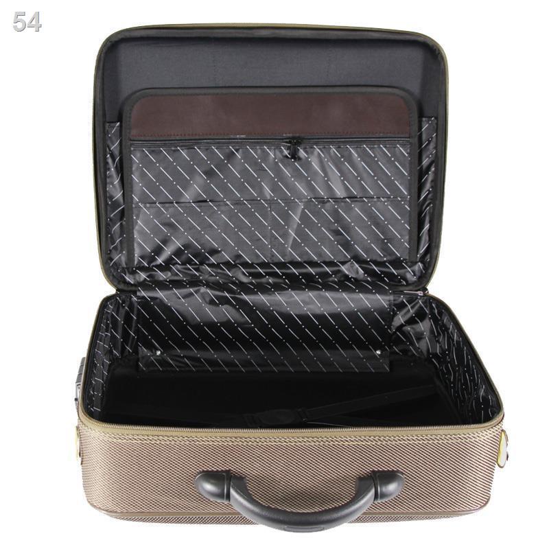 （Hộp kéo）Hộp mật khẩu xách tay Lulu Kaidi đựng tài liệu kinh doanh công cụ vali nhỏ túi nam 14 inch