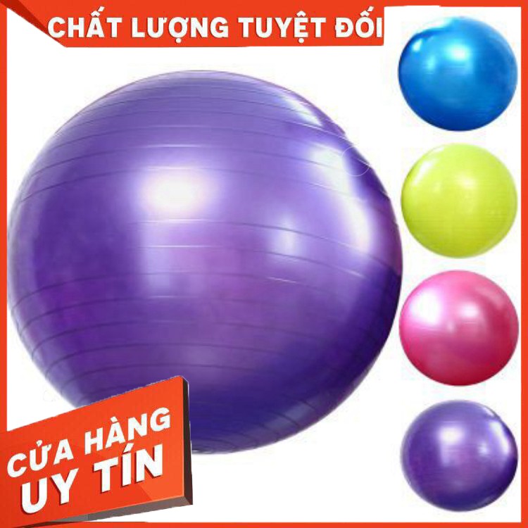 BÓNG TẬP YOGA GYM CAO CẤP SIZE  65cm -Yoga An Viên