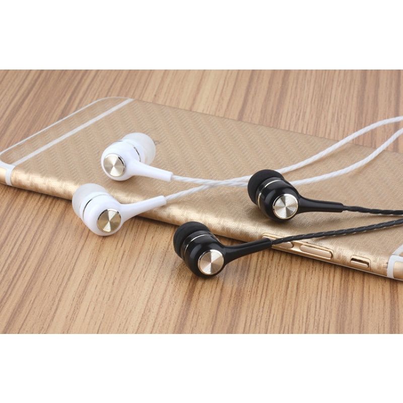 Tai Nghe Thể Thao S12 Siêu Trầm Có Dây Điều Khiển Và Mic