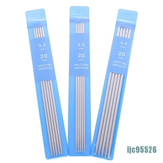 [ljc95526] 20cm Công Cụ Móc Đan Thẳng Hai Đầu Nhọn