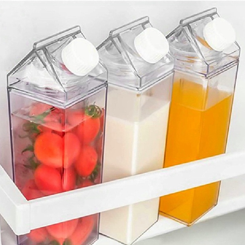 Set 2 Bình Nước Trong Suốt Bằng Nhựa Tiện Dụng Khi Đi Cắm Trại