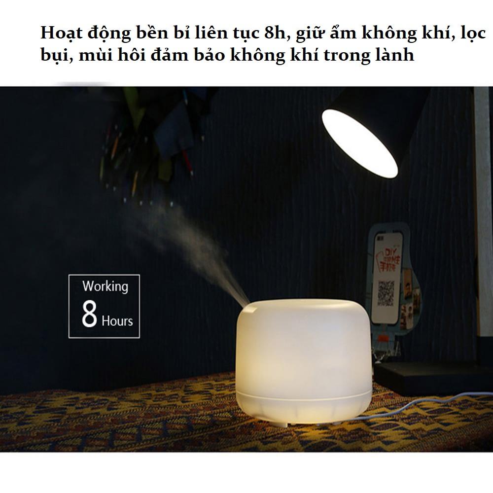 Máy Khuếch Tán Tinh Dầu Benice Aroma Difuser Diffuser A770 - Có Điều Khiển, Đèn Led Đổi Màu Độc Đáo, Giữ Ẩm