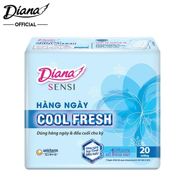 Băng vệ sinh Diana Sensi Cool fresh