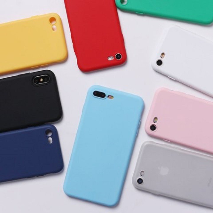 Ốp Lưng Iphone Silicon Dẻo Nhiều Màu