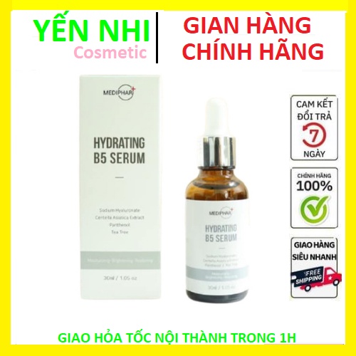 Serum B5 Mediphar dưỡng ẩm phục hồi da - Hydrating B5 Serum 30ml hỗ trợ làm sáng da