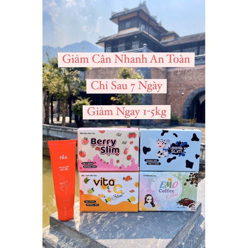 Combo 10-20 hộp Emos Detox by Fen + quà tặng đặt biệt (ib lựa vị)