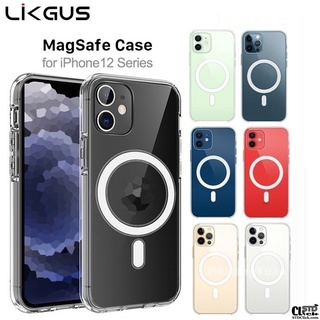 ỐP LƯNG IPHONE 12 PRO MAX - 12 PRO - 12 LIKGUS MAGSAFE CHÍNH HÃNG HỔ TRỢ SẠC NAM CHÂM