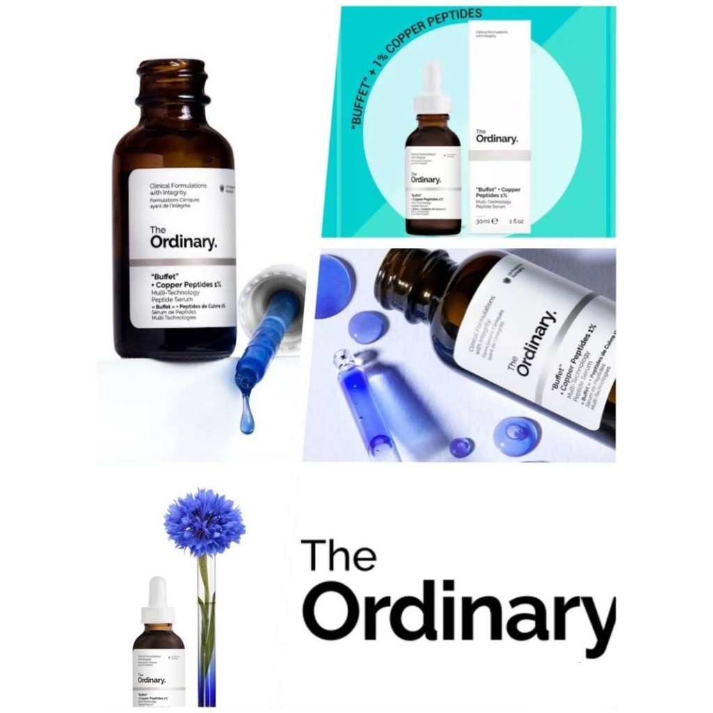 Serum Dưỡng Da Mặt 1% Thành Phần Peptide Đồng The Ordinary Buffet