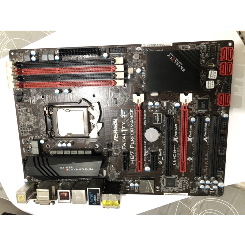 [Mã Sale hoàn 50k cho đơn từ 1tr] Main Asrock h87 PERFORMANCE đỏ cực chất