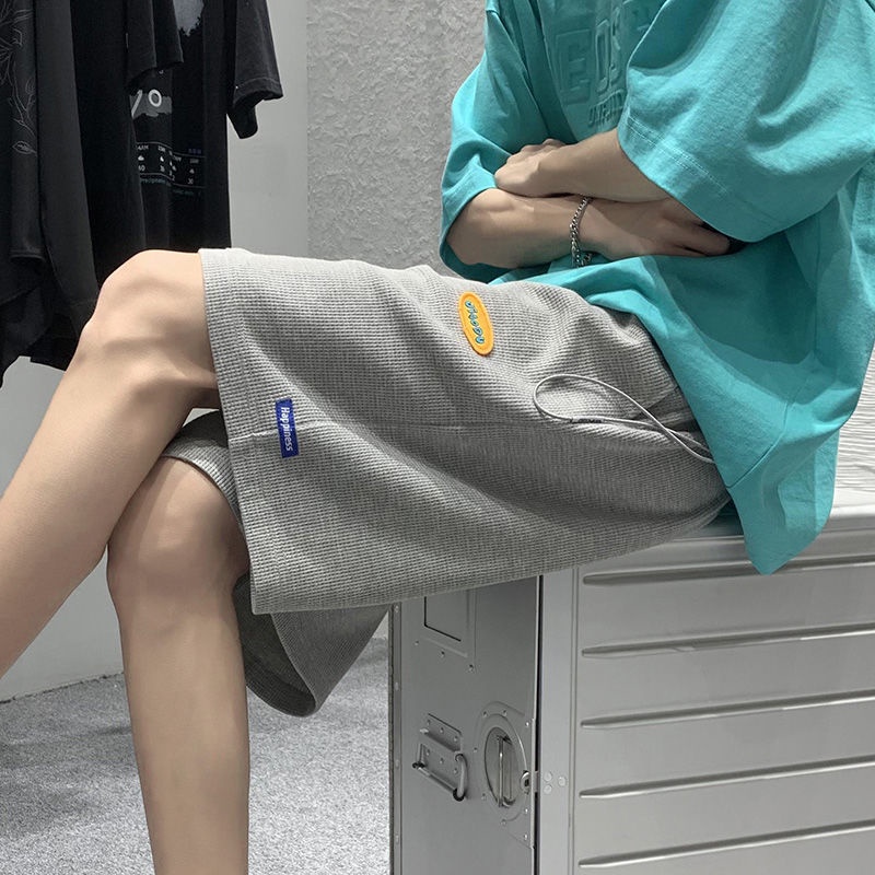 Quần short thẳng thể thao phong cách Hàn Quốc cho nam à nữ